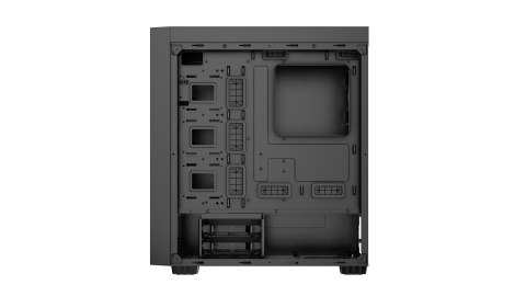 GEMBIRD GEMBIRD OBUDOWA FORNAX K500 MIDI-TOWER (2X USB 3.0, 1X USB TYP-C, CZYTNIK KART, HD AUDIO) CZARNA