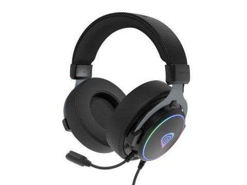GENESIS GENESIS NSG-2169 słuchawki/zestaw słuchawkowy Przewodowa Opaska na głowę Gaming USB Typu-A Czarny