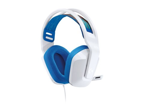 Logitech Słuchawki gamingowe przewodowe G335 białe EMEA