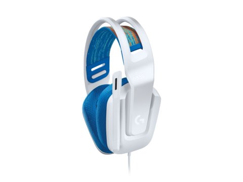 Logitech Słuchawki gamingowe przewodowe G335 białe EMEA