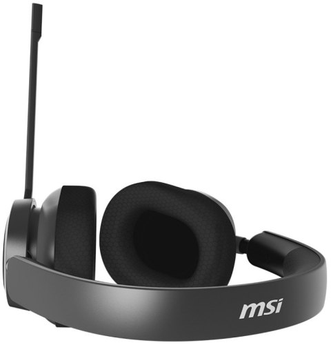MSI MSI Maestro 300 Zestaw słuchawkowy Przewodowa Opaska na głowę Gaming USB Type-C / USB Type-A Czarny