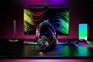 RAZER Razer Kraken V4 Zestaw słuchawkowy Bezprzewodowy Opaska na głowę Gaming USB Typu-A Bluetooth Czarny