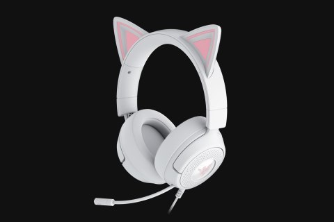 RAZER Zestaw słuchawkowy Razer Gaming | Kraken Kitty V3 X | Przewodowe | Nauszne | Mikrofon | Biały