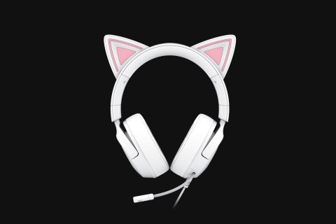 RAZER Zestaw słuchawkowy Razer Gaming | Kraken Kitty V3 X | Przewodowe | Nauszne | Mikrofon | Biały