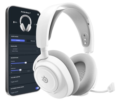 SteelSeries Słuchawki Steelseries Arctis Nova 7P Gen 2, White