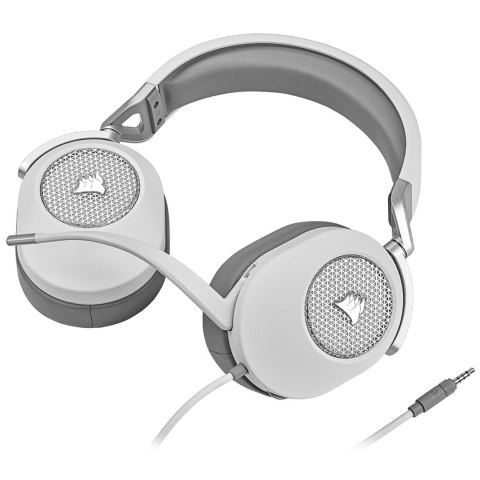 Corsair Corsair HS65 SURROUND Zestaw słuchawkowy Przewodowa Ręczny Gaming Biały
