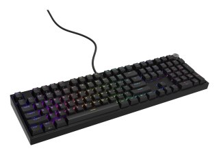 GENESIS Klawiatura GENESIS THOR 404 USB QWERTY Angielski Czarny
