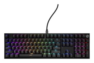 GENESIS Klawiatura GENESIS THOR 404 USB QWERTY Angielski Czarny