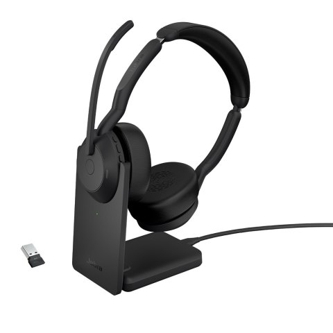 Jabra Jabra 25599-989-989 słuchawki/zestaw słuchawkowy Przewodowy i Bezprzewodowy Opaska na głowę Biuro/centrum telefoniczne Bluetooth