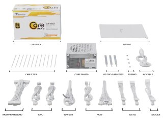 Seasonic Obudowa PSU ATX 850W biała Core GX 850 Seasonic