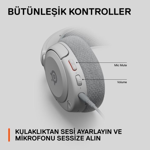 SteelSeries Słuchawki SteelSeries Arctis Nova 1P, Szare