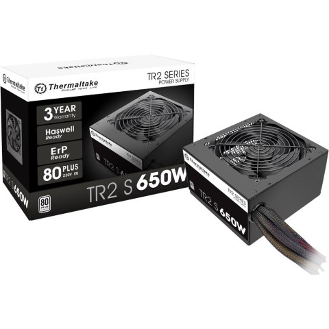 Thermaltake Thermaltake TR2 S 650W moduł zasilaczy 20+4 pin ATX ATX Czarny