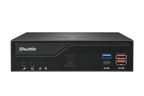 Dell Shuttle DH770 komputer typu barebone Wielkość PC 1.35L Czarny Intel H770 LGA 1700