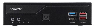 Dell Shuttle DH770 komputer typu barebone Wielkość PC 1.35L Czarny Intel H770 LGA 1700