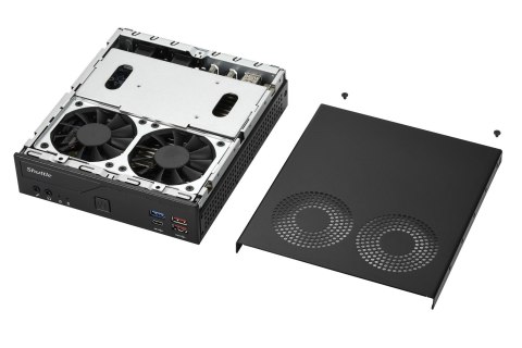 Dell Shuttle DH770 komputer typu barebone Wielkość PC 1.35L Czarny Intel H770 LGA 1700