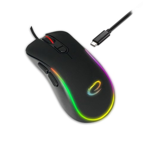 Esperanza ESPERANZA MYSZ PRZEWOD. 7D DLA GRACZY HESPERIS USB-C EGM303