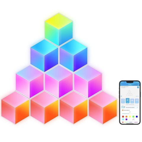 Govee Govee Glide Hexa Pro Inteligentny kinkiet Wi-Fi/Bluetooth 72 W