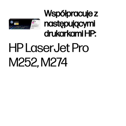 Hewlett-Packard TONER CARTRIDGE 201A MAGENTA/.