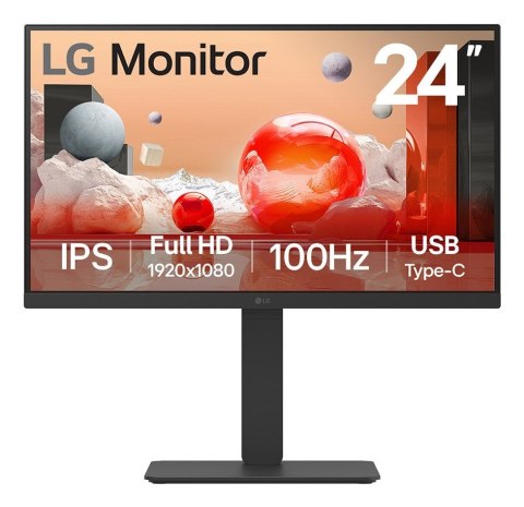 LG LG 24BA650-B.AEU LED display 60,5 cm (23.8") 1920 x 1080 px Full HD