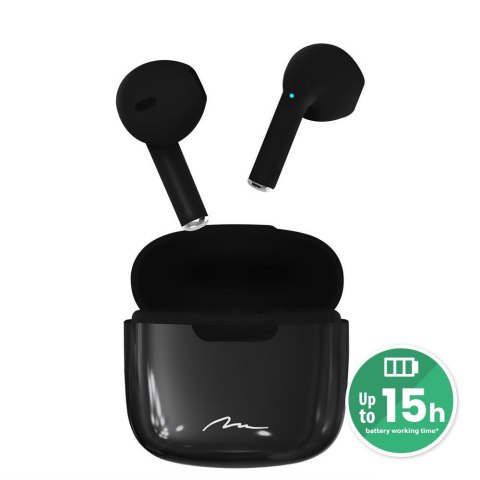 Media tech Słuchawki Media tech MT3589K (douszne; Bluetooth; z wbudowanym mikrofonem; kolor czarny