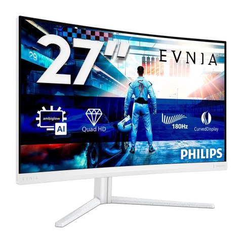 Philips Philips Evnia 5000 27M2C5501/00 monitor komputerowy 68,6 cm (27") 2560 x 1440 px Quad HD LCD Biały