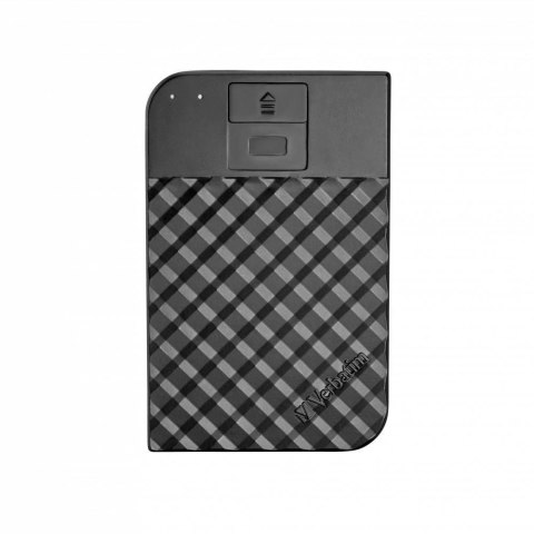 Verbatim Verbatim Fingerprint Secure zewnętrzny dysk twarde 2 TB USB Type-C 3.2 Gen 1 (3.1 Gen 1) Czarny