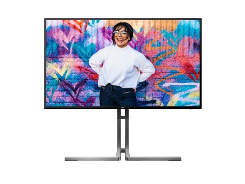 AOC AOC U27U3CV monitor komputerowy 68,6 cm (27") 3840 x 2160 px 4K Ultra HD LCD Czarny