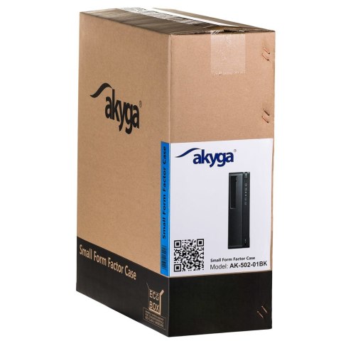 Akyga Akyga AK-502-02BK zabezpieczenia & uchwyty komputerów Midi Tower Czarny