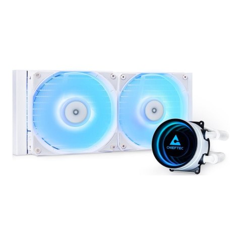 Chieftec Chieftec ICEBERG 240-RGB-W Obudowa komputera Chłodnica cieczy all-in-one 12 cm Biały