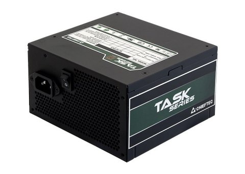 Chieftec Chieftec Task TPS-500S moduł zasilaczy 500 W 24-pin ATX ATX Czarny