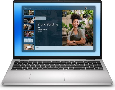 Dell DELL DC16251 Intel Core 7 150U Laptop 40,6 cm (16") Full HD+ 16 GB DDR5-SDRAM 512 GB SSD Wi-Fi 6 (802.11ax) Windows 11 Pro Platy