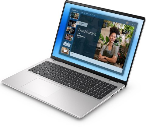 Dell DELL DC16251 Intel Core 7 150U Laptop 40,6 cm (16") Full HD+ 16 GB DDR5-SDRAM 512 GB SSD Wi-Fi 6 (802.11ax) Windows 11 Pro Platy