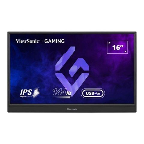 VIEWSONIC Viewsonic VX1654 przenośny telewizor / monitor Przenośny monitor Czarny 39,6 cm (15.6") LED 1920 x 1080 px