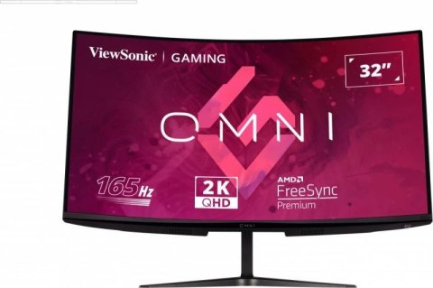 VIEWSONIC Viewsonic VX Series VX3218C-2K monitor komputerowy 81,3 cm (32") 2560 x 1440 px Quad HD LED Czarny