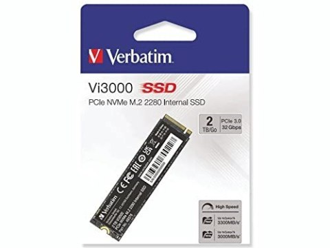 Verbatim Verbatim Vi3000 2 TB M.2 PCI Express 3.0 NVMe