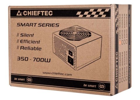 Chieftec Chieftec Smart GPS-500A8 moduł zasilaczy 500 W 20+4 pin ATX ATX Czarny