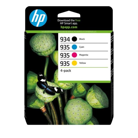 Hewlett-Packard HP 934 BLACK / 935 CMY INK/CARTRIDGE 4-PACK