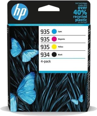 Hewlett-Packard HP 934 BLACK / 935 CMY INK/CARTRIDGE 4-PACK