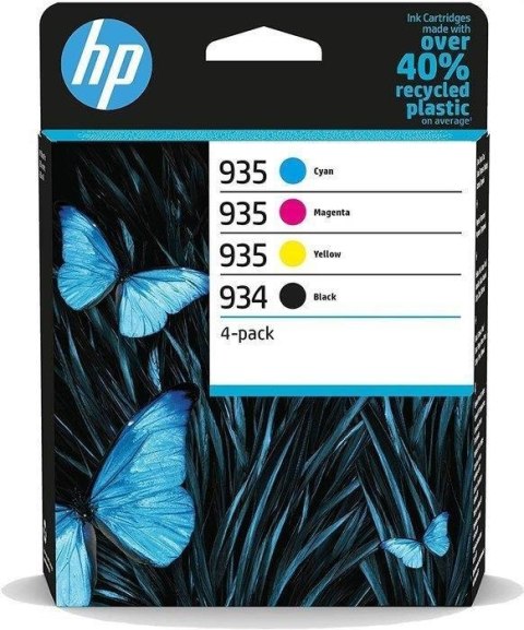 Hewlett-Packard HP 934 BLACK / 935 CMY INK/CARTRIDGE 4-PACK