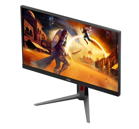 AOC Monitor LED 27" AOC 27G4HA 1920x1080px Full HD Czarny, Czerwony