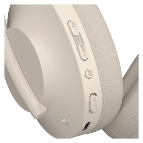 Defender DEFENDER SŁUCHAWKI BLUETOOTH FREEMOTION B485 ANC BEŻOWE 63486