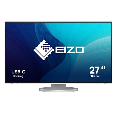 EIZO Monitor EIZO FlexScan EV2781-WT - 68,6 cm (27") - 2560 x 1440 piksele - Quad HD - LED - 5 ms - Biały