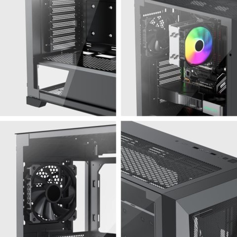 XILENCE Obudowa Xilence Gehäuse Xilent x aRGB XG151 - Mini wieża - ATX