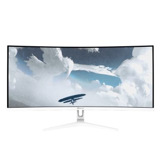AROZZI Arozzi Nova 34" Curved monitor komputerowy 86,4 cm (34") 3440 x 1440 px 4K Ultra HD LED Biały