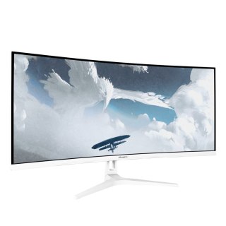 AROZZI Arozzi Nova 34" Curved monitor komputerowy 86,4 cm (34") 3440 x 1440 px 4K Ultra HD LED Biały