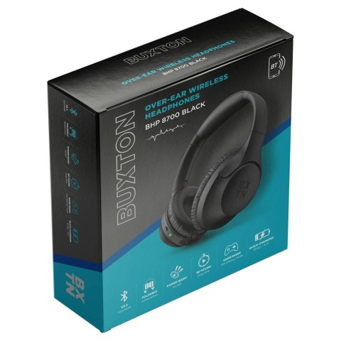 BUXTON BUXTON BHP-8700 - Słuchawki Bluetooth nauszne czarne