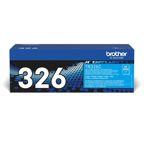 Brother Toner Brother niebieski TN326C=TN-326C, 3500 str.