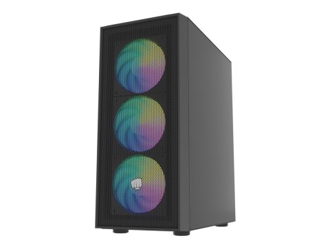 Fury Obudowa Shobo SH8F ARGB Midi tower z oknem czarna