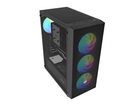 Fury Obudowa Shobo SH8F ARGB Midi tower z oknem czarna