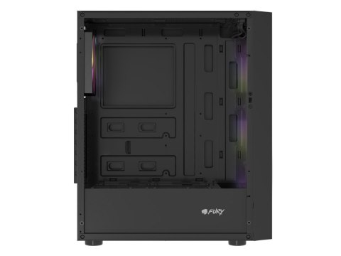 Fury Obudowa Shobo SH8F ARGB Midi tower z oknem czarna